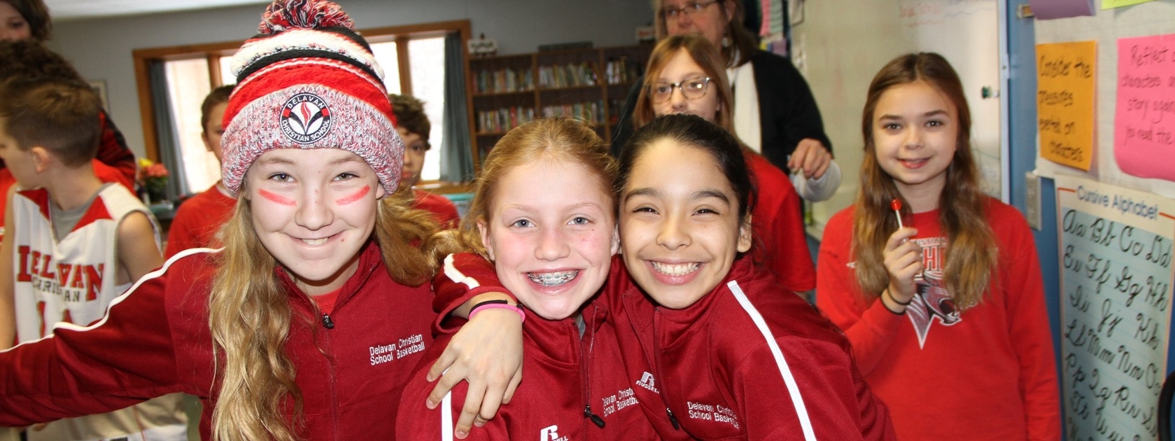 children in a school